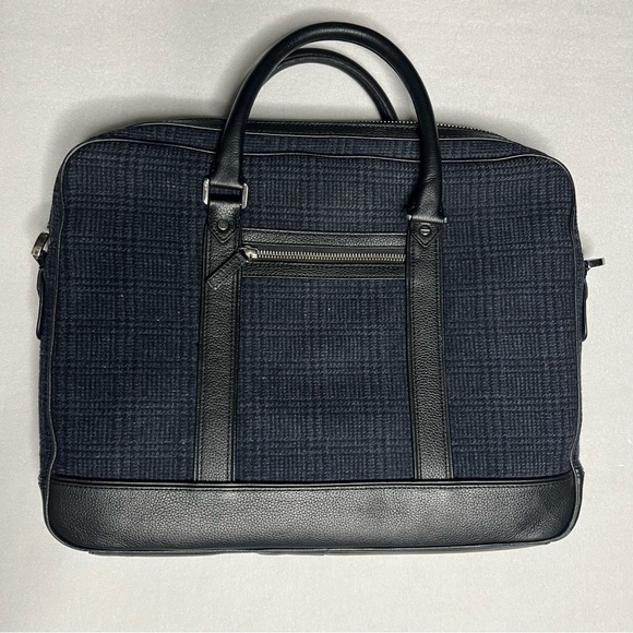 BANANA REPUBLIC $198 men’s Weston Soft Briefcase messenger bag - Picture 1 of 13